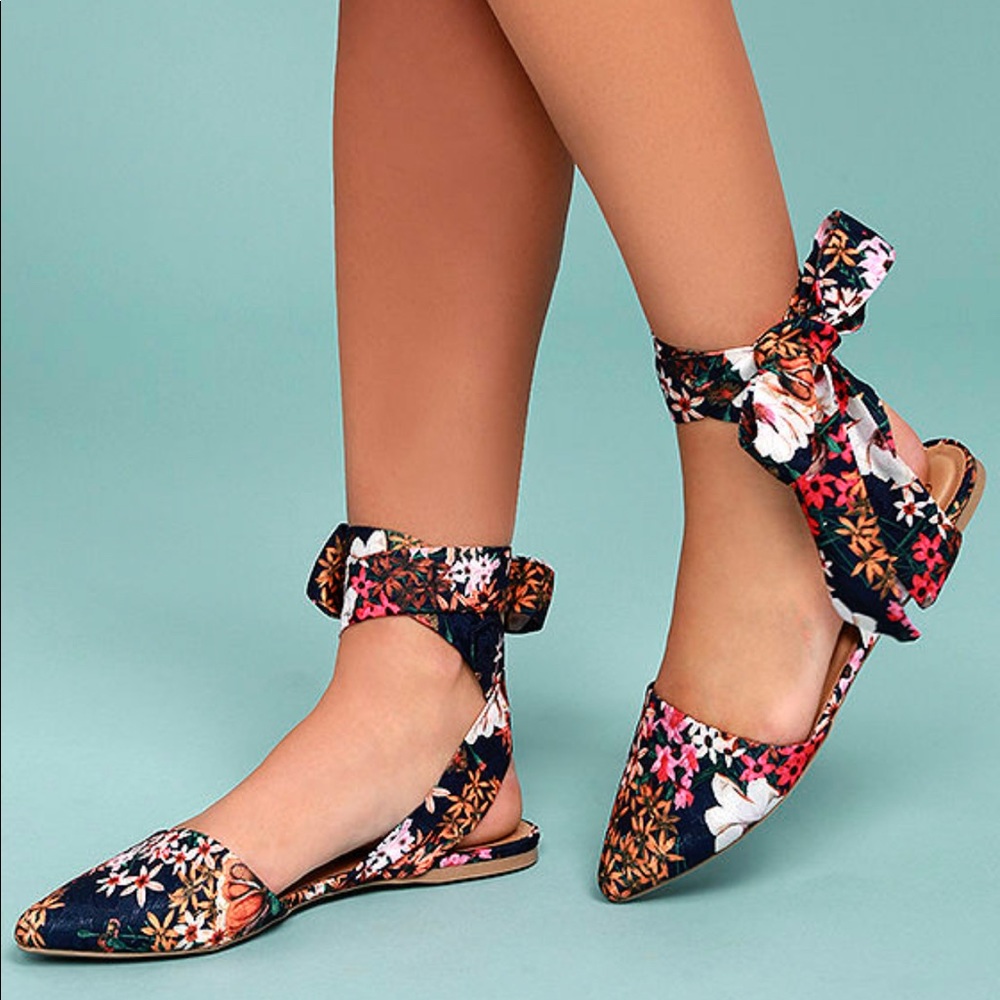 Floral Flats